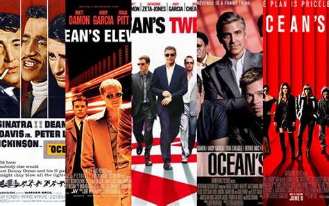 All 5 Ocean's Movies in Order .